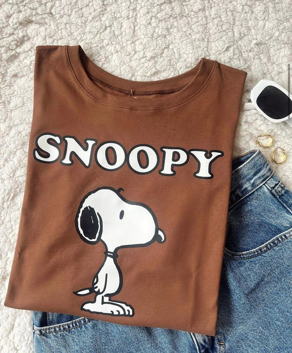 Camiseta Snoopy Mujer