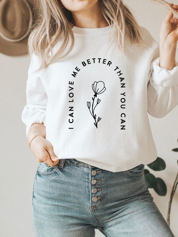 Sudadera Flor