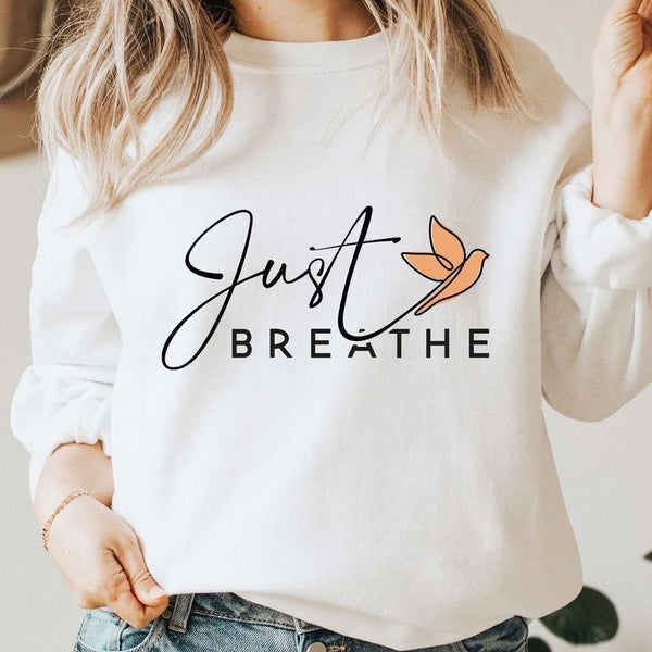 Buzo Mujer Just Breathe