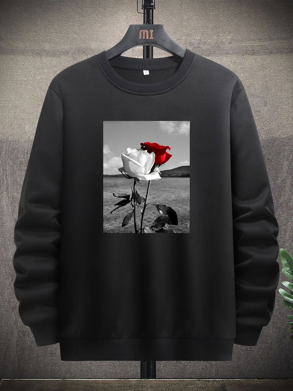Sudadera Rosas