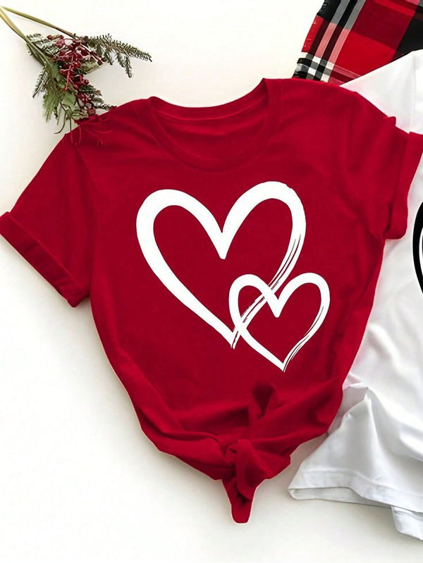 Camiseta corazones