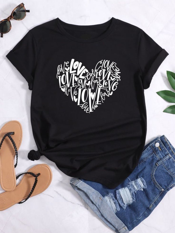 Camiseta Corazón Love
