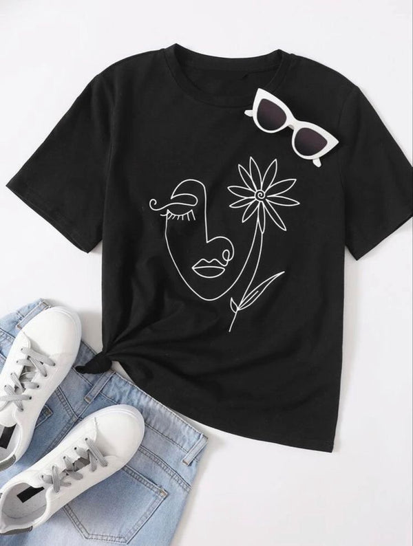 Camiseta Silueta Mujer