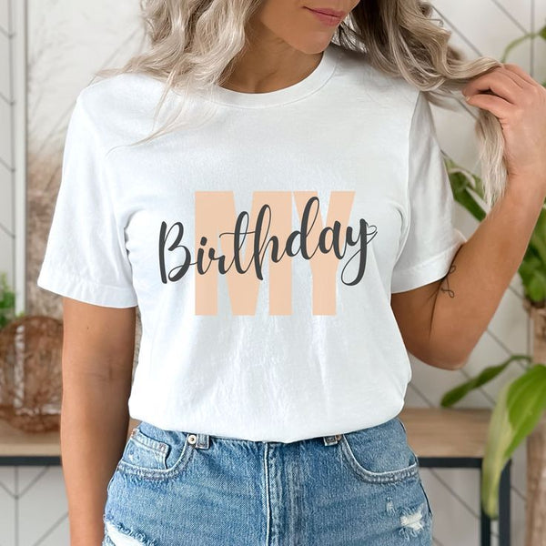 Camiseta My Birthday