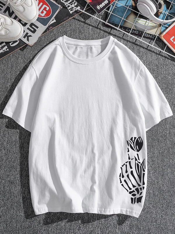 Camiseta Mano Rosa