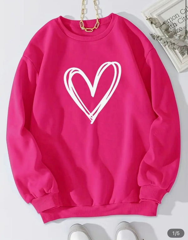 Sudadera Corazón