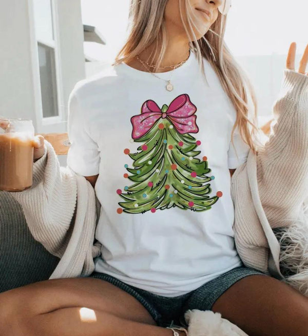 Camiseta Navidad Arbol