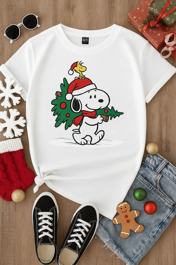 Camiseta Snoopy Navidad