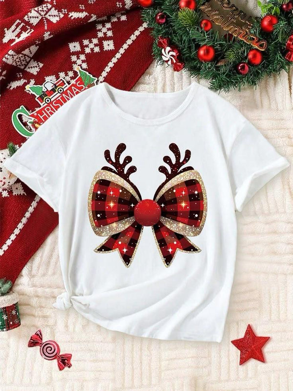 Camiseta Navidad Lazo
