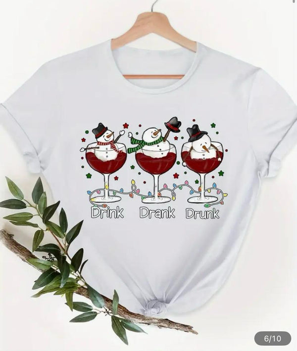 Camiseta Navidad Drink