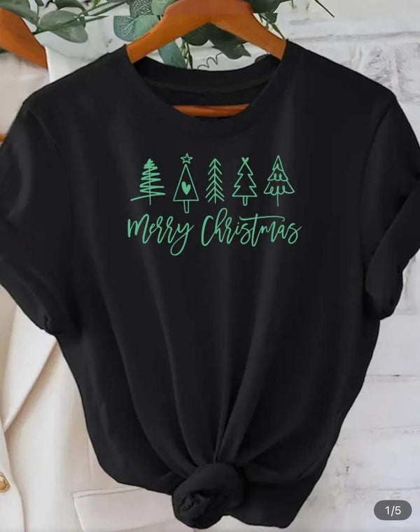 Camiseta Navidad Merry Christmas