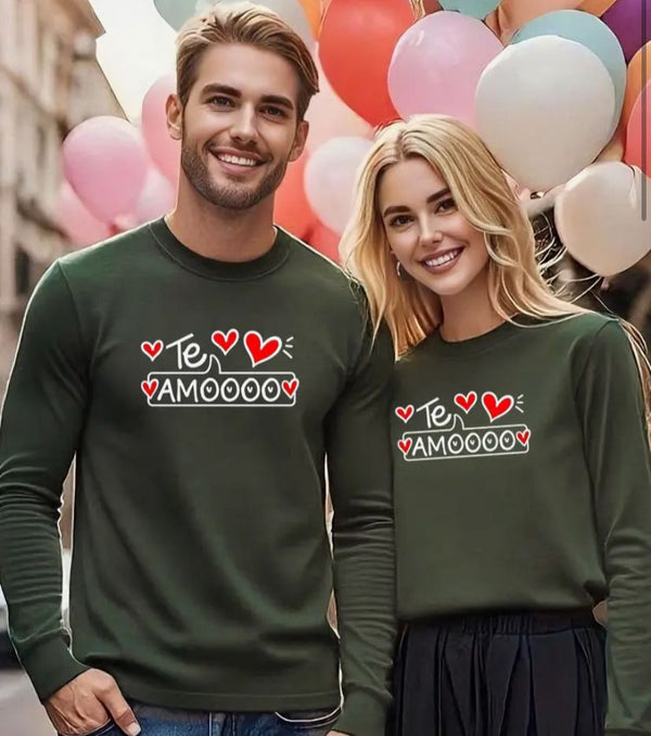 Camiseta de pareja Te Amo