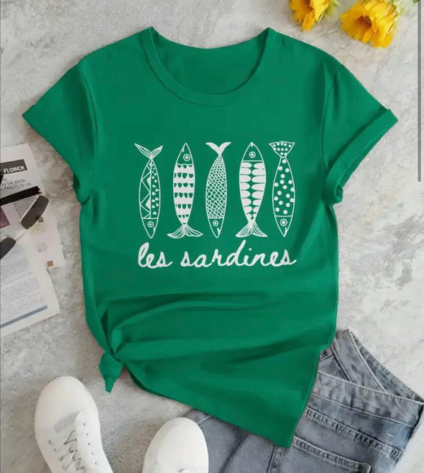 Camiseta les sardines
