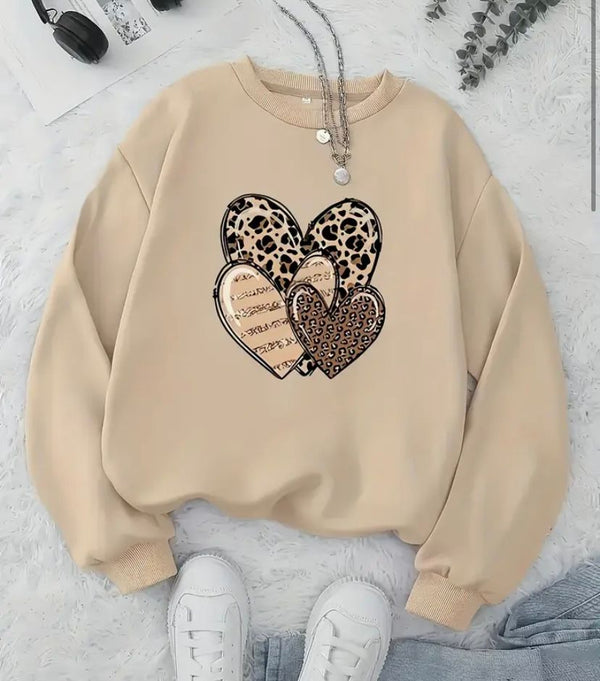 Sudadera Corazones