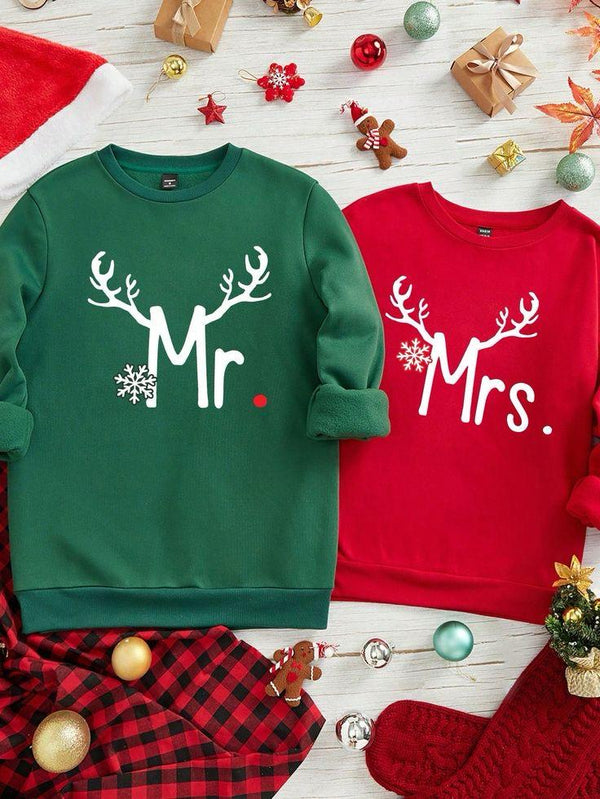 Buzos Pareja Navideños