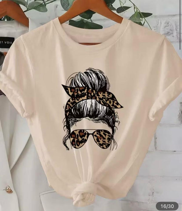 Camiseta Chica Gafas