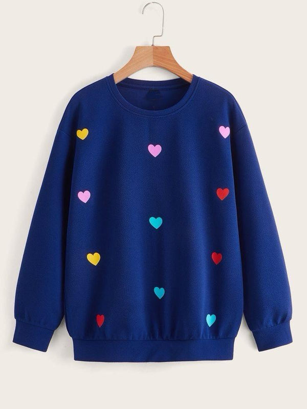 Sudadera Corazones