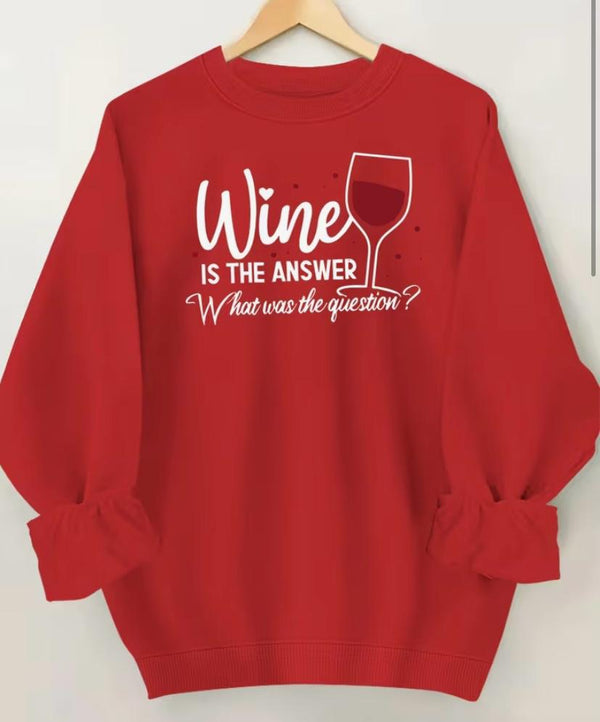 Sudadera Wine