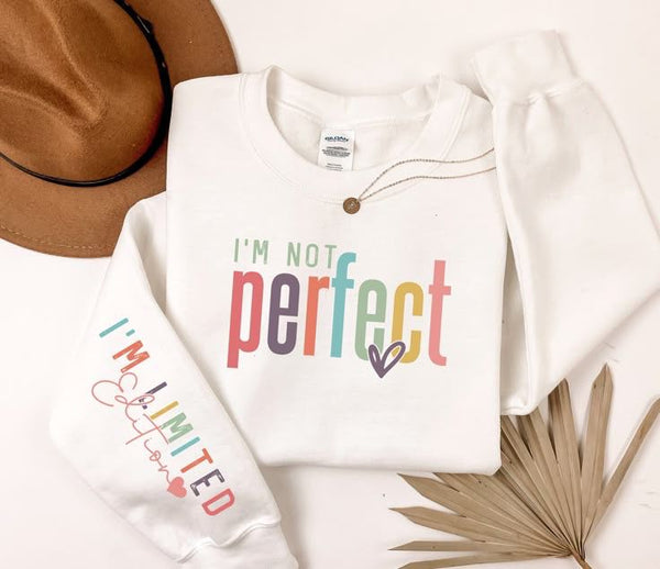 Sudadera I'm not perfect
