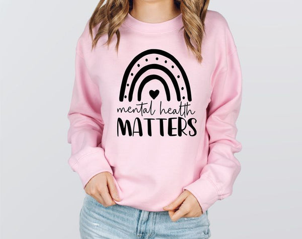 Buzo Mental Health Matters ROSADO