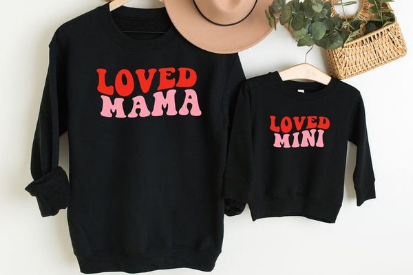 Buzos para Mamá Loved Mama Loved Mini NEGRO