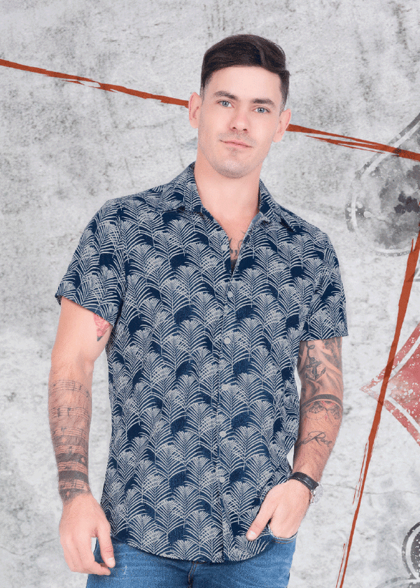 Camisa Azul 421801