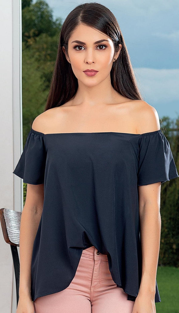 Blusa Azul Marino O19718