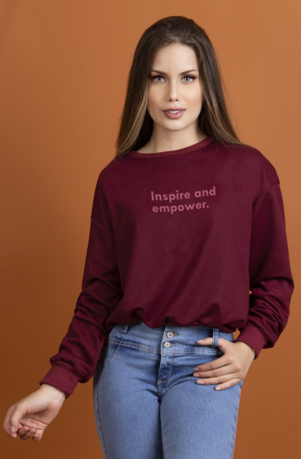 Buzo Vino Tinto O310608