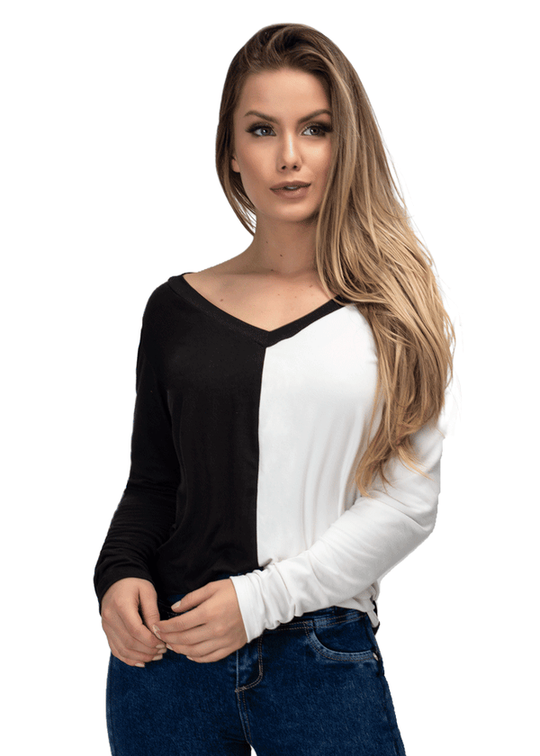 Blusa Unicolor O11340