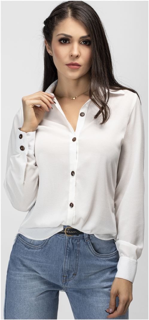 Blusa Blanco O11348