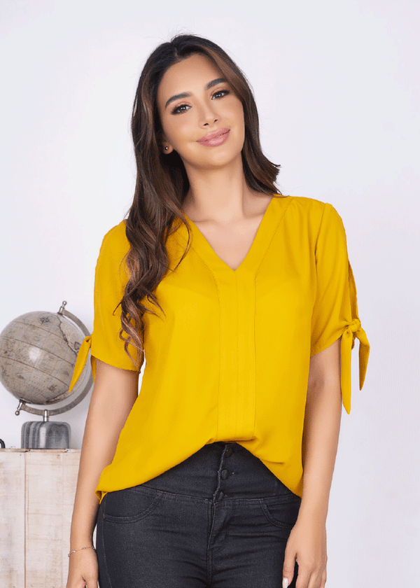 Blusa Mostaza O11416