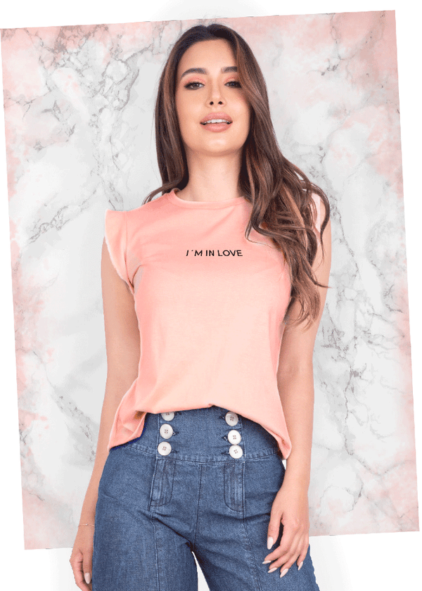 Blusa Rosa O11615