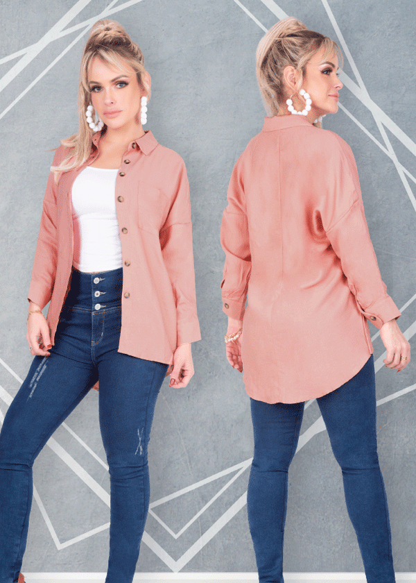 Blusa Rosa O11720