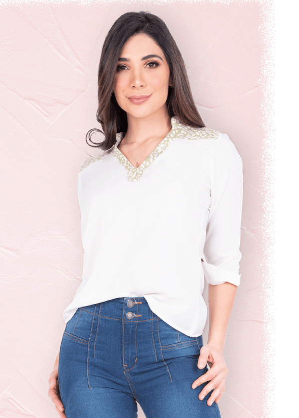 Blusa Unicolor O11735