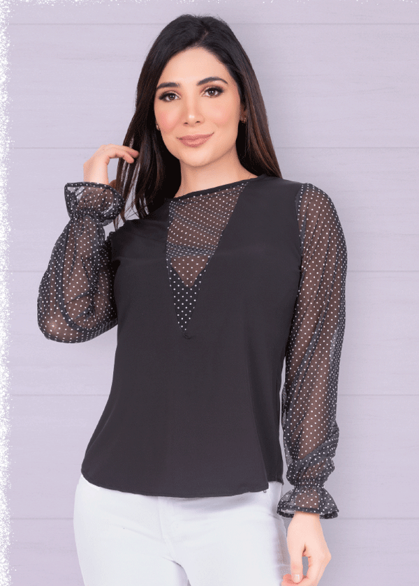 Blusa Negra O11754