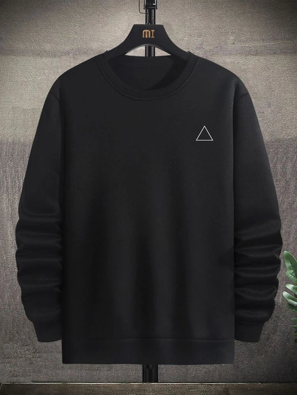 Buzo Negro Triángulo