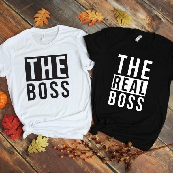 Camiseta Pareja The Boss