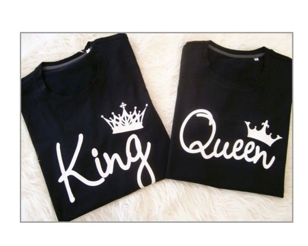 Camisetas Pareja King and Queen