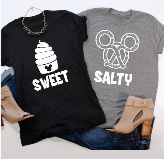 Camisetas Best Friends Sweet and Salty