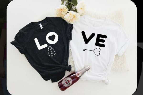 Camisetas Pareja Love