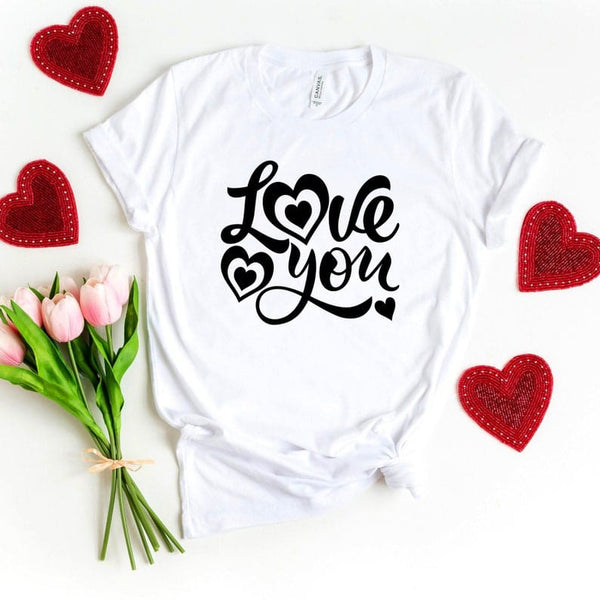 Camiseta Básica Love You