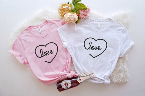 Camisetas Pareja Love and Love