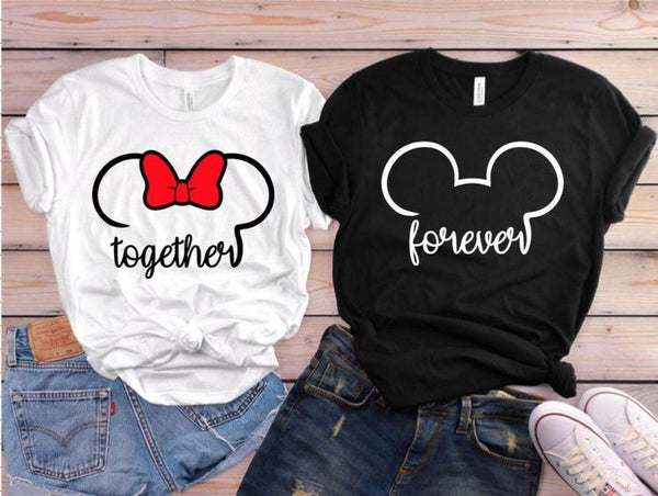 Camisetas Pareja Together Forever