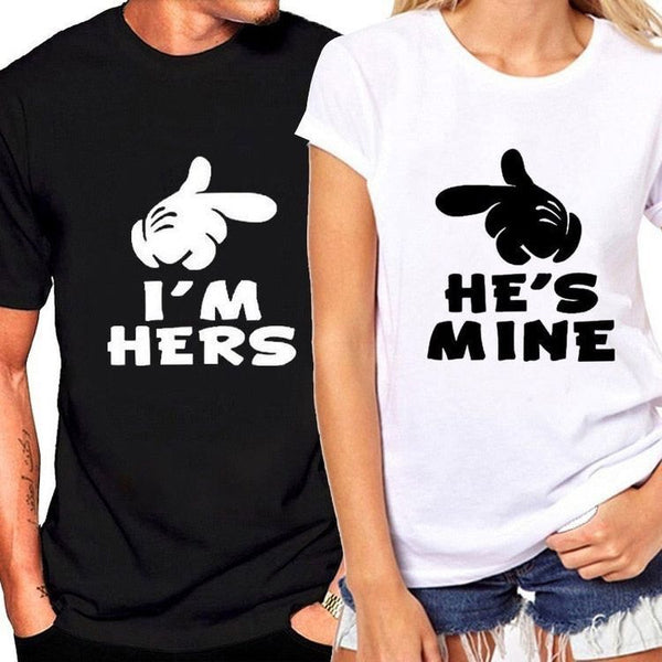 Camisetas de Pareja Im His Im Hers