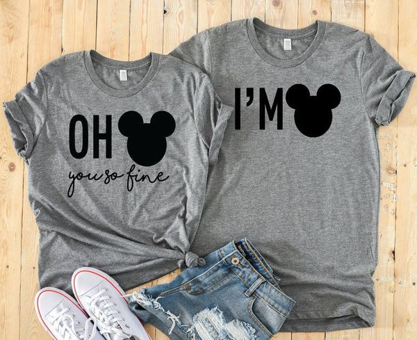 Camisetas de Pareja Oh You so Fine