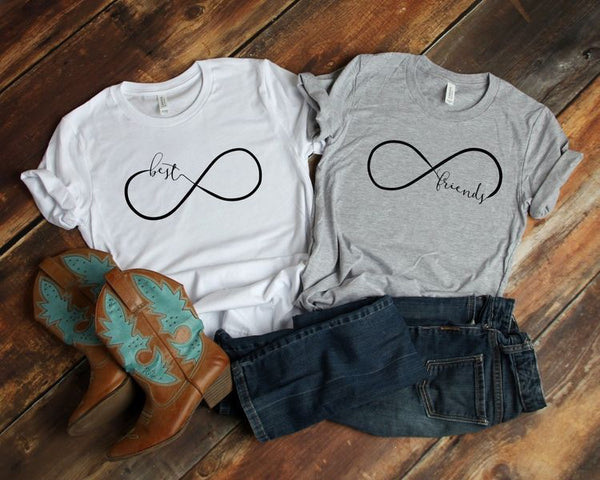 Camisetas Best Friends Infinito