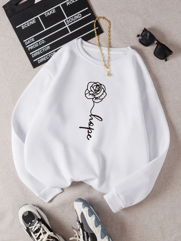 Buzo Blanco Flor Hope