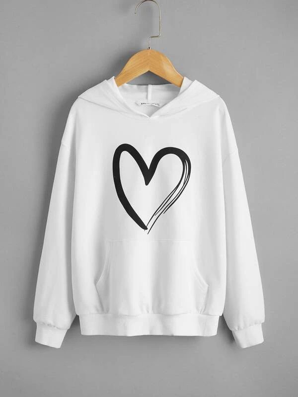 Buzo Blanco Corazón