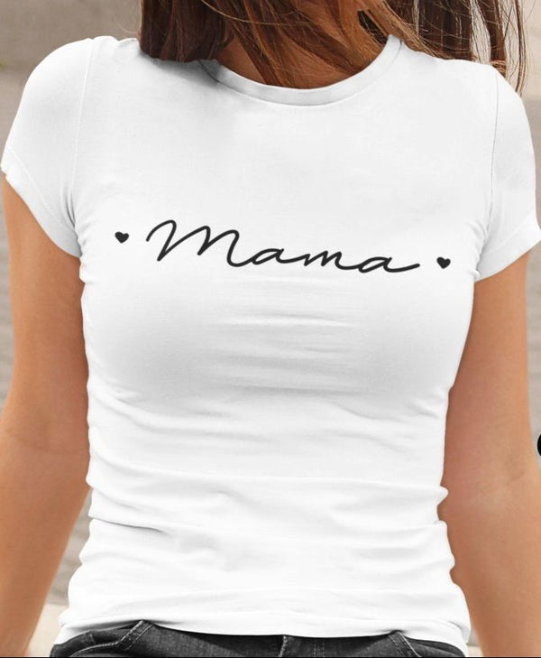 Camiseta Mamá Mama BLANCO