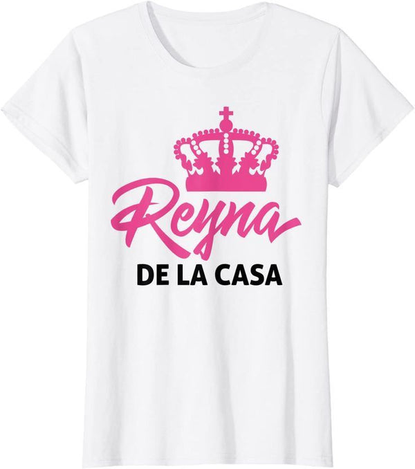 Camiseta Mamá Reyna De La Casa BLANCO